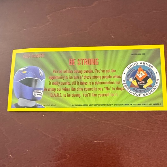 Vintage 1994 Mighty Morphin Power Rangers Red Dragon Thunderzord (orig. pkg). - Picture 15 of 16